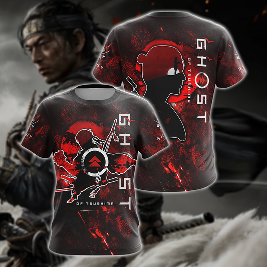 Ghost of Tsushima 3D All Over Print T-shirt Tank Top Zip Hoodie Pullover Hoodie Hawaiian Shirt Beach Shorts Jogger T-shirt
