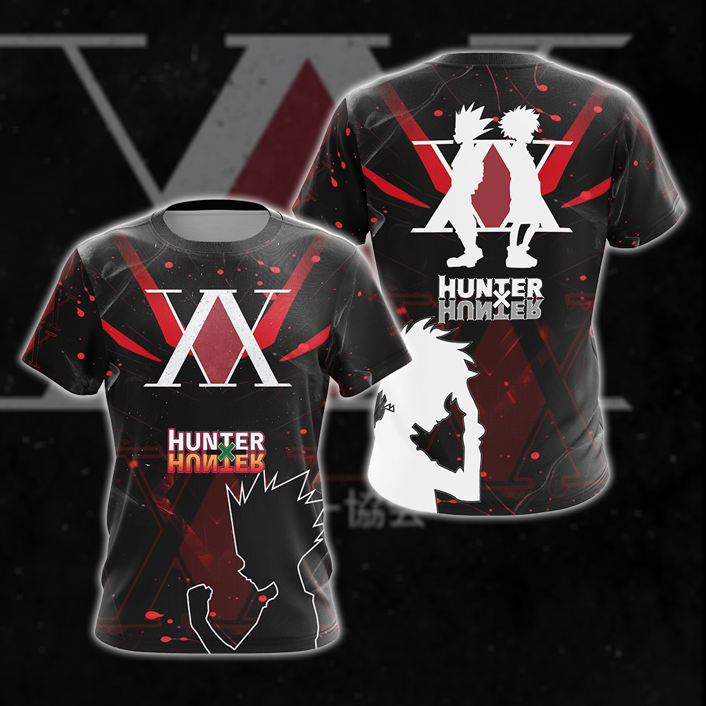 Hunter x Hunter All Over Print T-shirt Tank Top Zip Hoodie Pullover Hoodie Hawaiian Shirt T-shirt S 