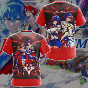 Fire Emblem Engage Video Game 3D All Over Printed T-shirt Tank Top Zip Hoodie Pullover Hoodie Hawaiian Shirt Beach Shorts Jogger T-shirt S 