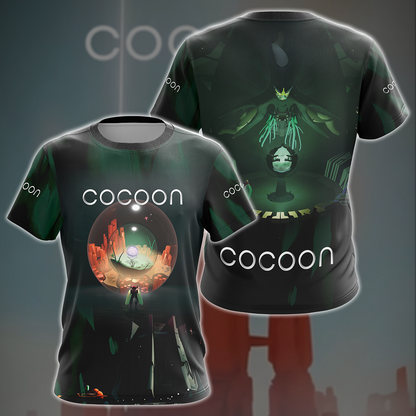 COCOON Video Game All Over Printed T-shirt Tank Top Zip Hoodie Pullover Hoodie Hawaiian Shirt Beach Shorts Joggers T-shirt