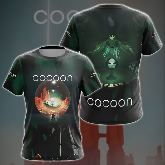 COCOON Video Game All Over Printed T-shirt Tank Top Zip Hoodie Pullover Hoodie Hawaiian Shirt Beach Shorts Joggers T-shirt