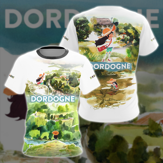 Dordogne Video Game 3D All Over Printed T-shirt Tank Top Zip Hoodie Pullover Hoodie Hawaiian Shirt Beach Shorts Jogger T-shirt