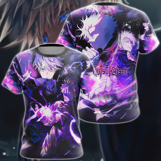 Jujutsu Kaisen Gojo Satoru 3D All Over Print T-shirt Tank Top Zip Hoodie Pullover Hoodie Hawaiian Shirt Beach Shorts Jogger T-shirt