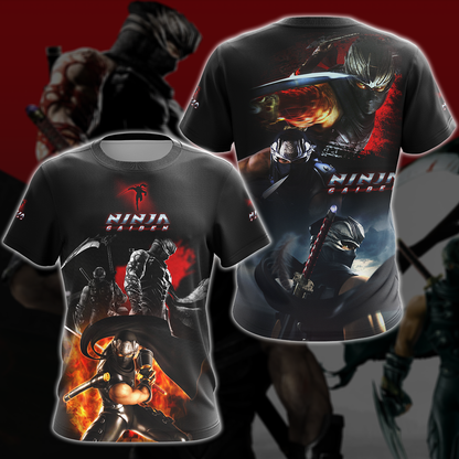 Ninja Gaiden Video Game 3D All Over Print T-shirt Tank Top Zip Hoodie Pullover Hoodie Hawaiian Shirt Beach Shorts Jogger T-shirt