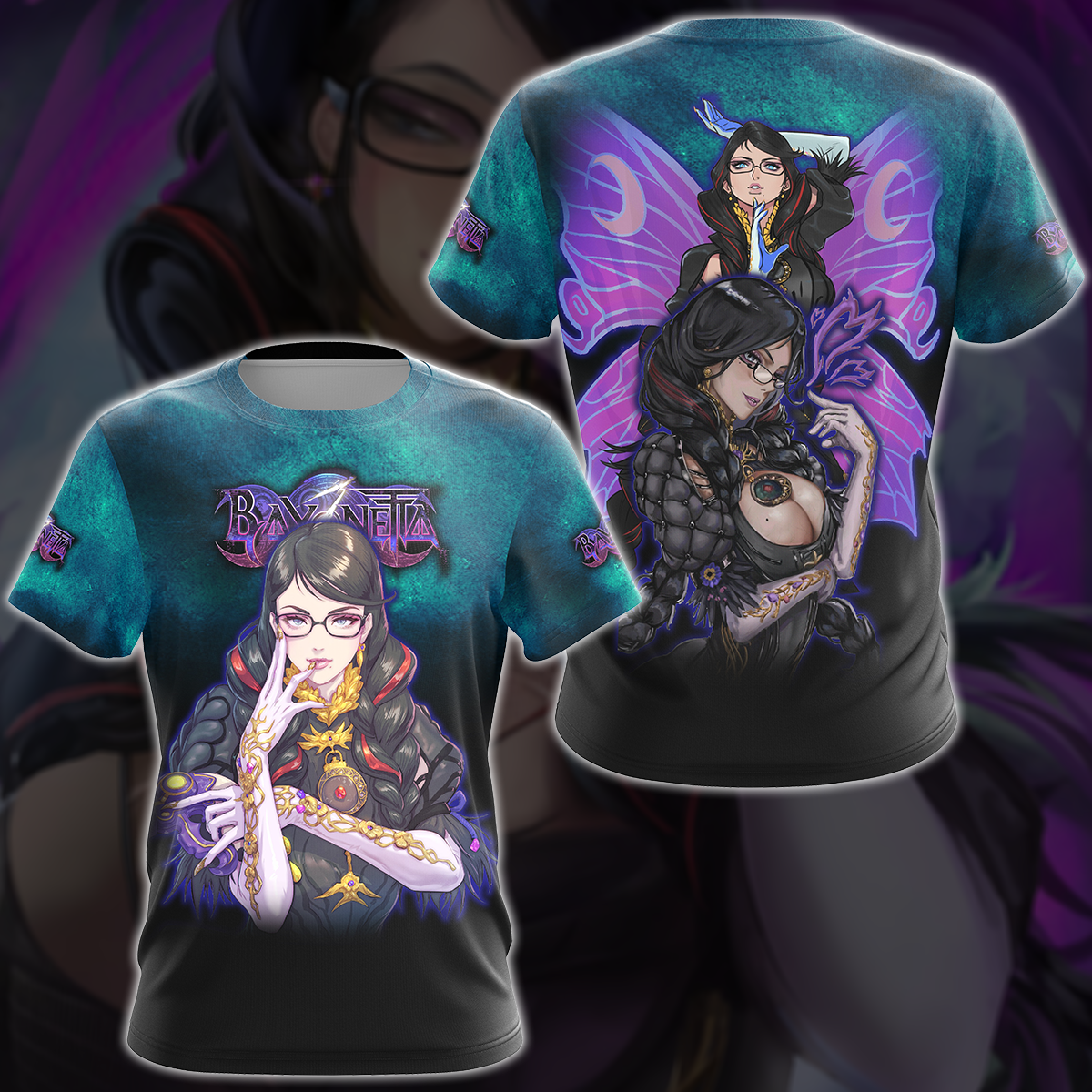 Bayonetta 3 Video Game 3D All Over Print T-shirt Tank Top Zip Hoodie Pullover Hoodie Hawaiian Shirt Beach Shorts Jogger T-shirt