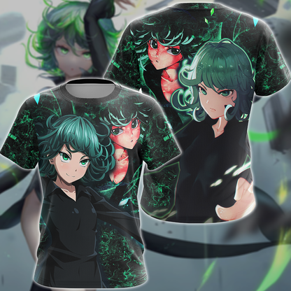 One Punch Man Tatsumaki 3D All Over Print T-shirt Tank Top Zip Hoodie Pullover Hoodie Hawaiian Shirt Beach Shorts Jogger T-shirt