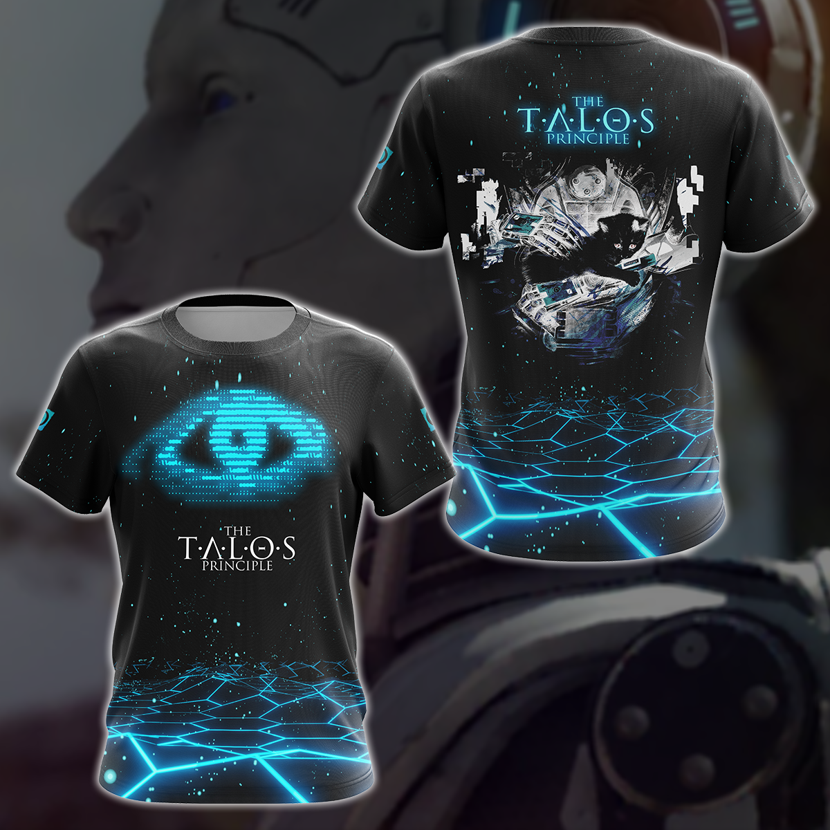 The Talos Principle Video Game 3D All Over Printed T-shirt Tank Top Zip Hoodie Pullover Hoodie Hawaiian Shirt Beach Shorts Jogger T-shirt