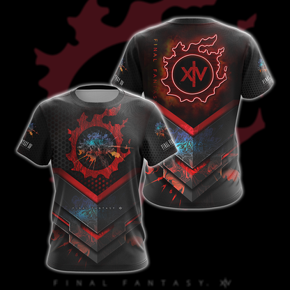 Final Fantasy XIV All Over Print T-shirt Tank Top Zip Hoodie Pullover Hoodie Hawaiian Shirt T-shirt