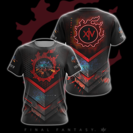 Final Fantasy XIV All Over Print T-shirt Tank Top Zip Hoodie Pullover Hoodie Hawaiian Shirt T-shirt