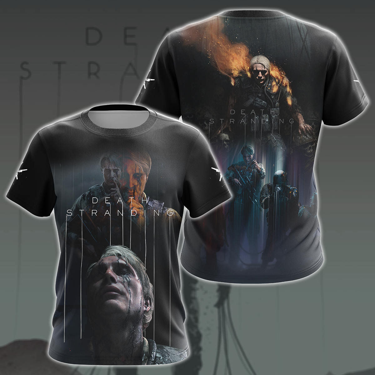 Death Stranding Video Game 3D All Over Print T-shirt Tank Top Zip Hoodie Pullover Hoodie Hawaiian Shirt Beach Shorts Jogger T-shirt S 