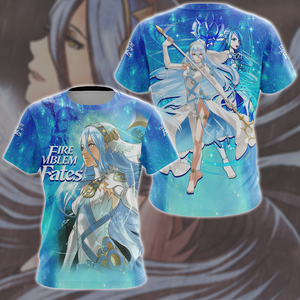 Fire Emblem Fates Video Game All Over Printed T-shirt Tank Top Zip Hoodie Pullover Hoodie Hawaiian Shirt Beach Shorts Joggers T-shirt S 