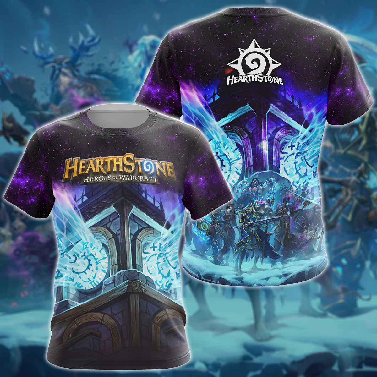 Hearthstone Video Game 3D All Over Print T-shirt Tank Top Zip Hoodie Pullover Hoodie Hawaiian Shirt Beach Shorts Jogger T-shirt
