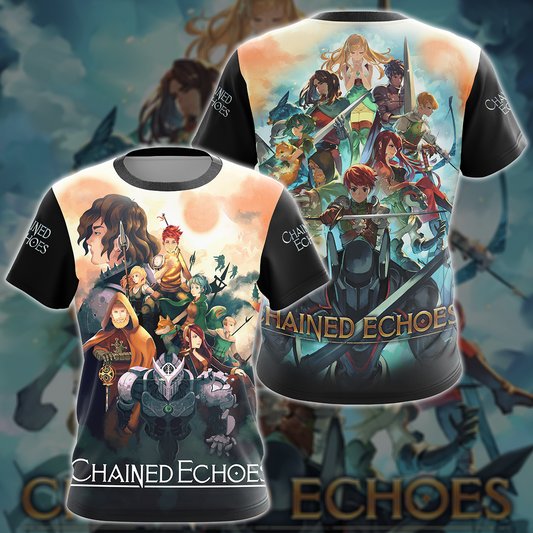 Chained Echoes Video Game 3D All Over Printed T-shirt Tank Top Zip Hoodie Pullover Hoodie Hawaiian Shirt Beach Shorts Joggers T-shirt