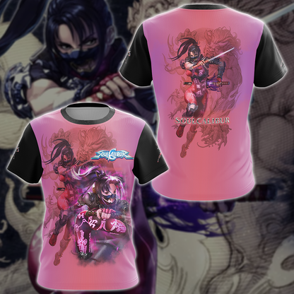 Soul Calibur Video Game 3D All Over Printed T-shirt Tank Top Zip Hoodie Pullover Hoodie Hawaiian Shirt Beach Shorts Jogger T-shirt