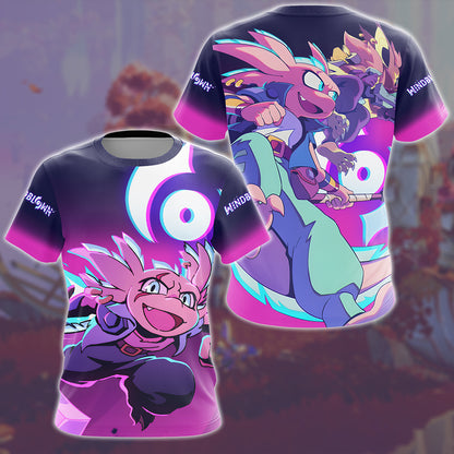 Windblown Video Game All Over Printed T-shirt Tank Top Zip Hoodie Pullover Hoodie Hawaiian Shirt Beach Shorts Joggers