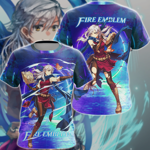 Fire Emblem Micaiah Video Game 3D All Over Print T-shirt Tank Top Zip Hoodie Pullover Hoodie Hawaiian Shirt Beach Shorts Jogger T-shirt S 