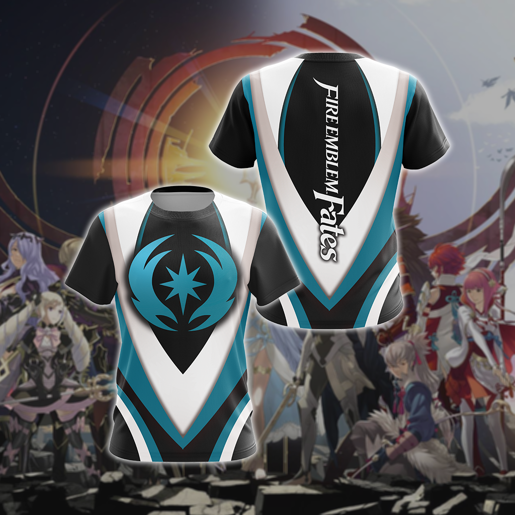 Fire Emblem Fates Valla Symbol Unisex 3D T-shirt