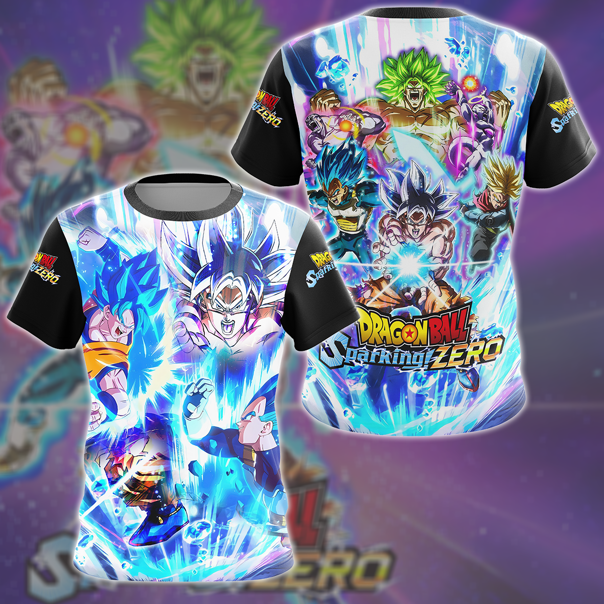 Dragon Ball Sparking! ZERO Video Game All Over Printed T-shirt Tank Top Zip Hoodie Pullover Hoodie Hawaiian Shirt Beach Shorts Joggers T-shirt S