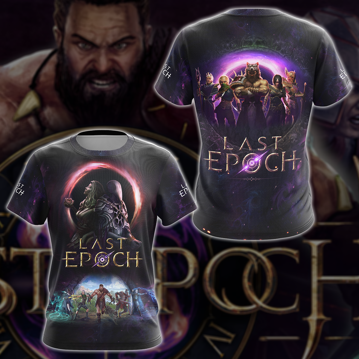 Last Epoch Video Game 3D All Over Printed T-shirt Tank Top Zip Hoodie Pullover Hoodie Hawaiian Shirt Beach Shorts Jogger T-shirt