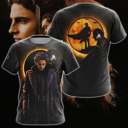 Dune 3D All Over Print T-shirt Tank Top Zip Hoodie Pullover Hoodie Hawaiian Shirt Beach Shorts Jogger T-shirt