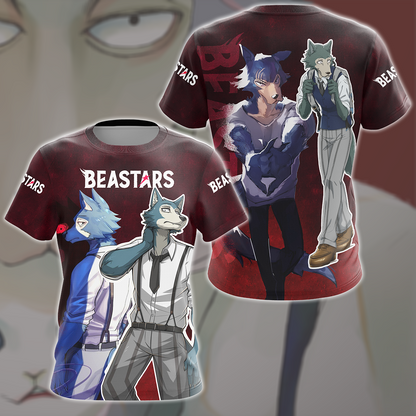 BEASTARS Anime All Over Printed T-shirt Tank Top Zip Hoodie Pullover Hoodie Hawaiian Shirt Beach Shorts Joggers T-shirt