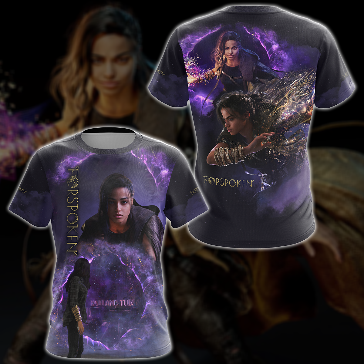 Forspoken Video Game 3D All Over Printed T-shirt Tank Top Zip Hoodie Pullover Hoodie Hawaiian Shirt Beach Shorts Jogger T-shirt