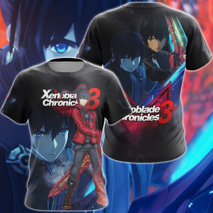 Xenoblade Chronicles 3 Video Game 3D All Over Print T-shirt Tank Top Zip Hoodie Pullover Hoodie Hawaiian Shirt Beach Shorts Jogger T-shirt