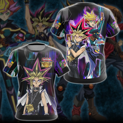 Yu-Gi-Oh! Legacy of the Duelist Video Game 3D All Over Printed T-shirt Tank Top Zip Hoodie Pullover Hoodie Hawaiian Shirt Beach Shorts Jogger T-shirt