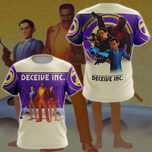 Deceive Inc Video Game 3D All Over Printed T-shirt Tank Top Zip Hoodie Pullover Hoodie Hawaiian Shirt Beach Shorts Jogger T-shirt