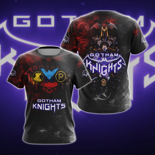 Gotham Knights 3D All Over Print T-shirt Tank Top Zip Hoodie Pullover Hoodie Hawaiian Shirt Beach Shorts Jogger T-shirt