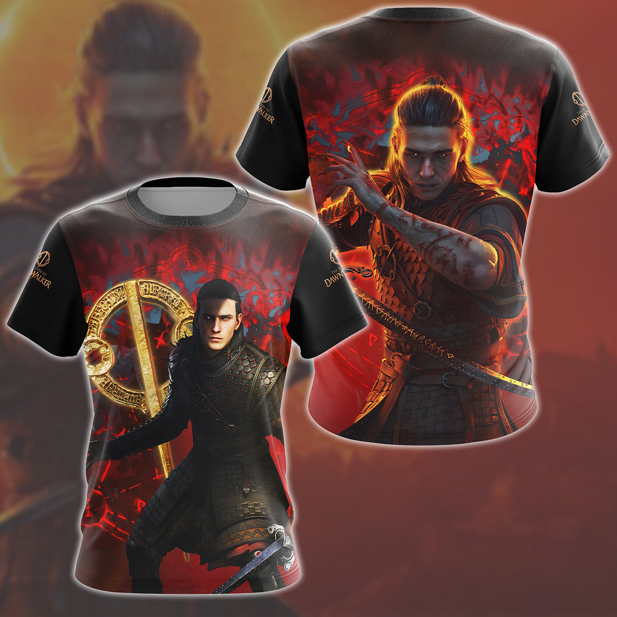 The Blood of Dawnwalker Video Game All Over Printed T-shirt Tank Top Zip Hoodie Pullover Hoodie Hawaiian Shirt Beach Shorts Joggers