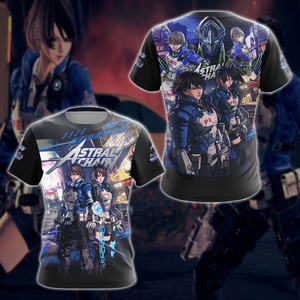 Astral Chain Video Game 3D All Over Printed T-shirt Tank Top Zip Hoodie Pullover Hoodie Hawaiian Shirt Beach Shorts Jogger T-shirt S 