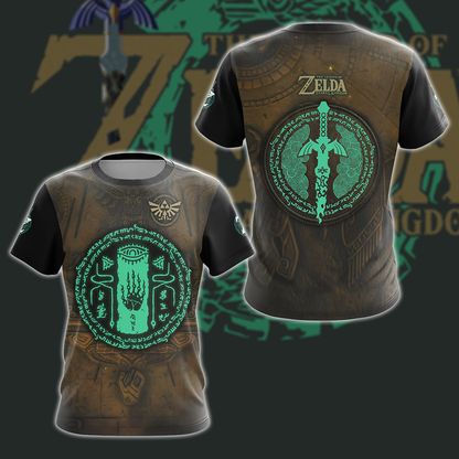 The Legend of Zelda: Tears of the Kingdom Video Game 3D All Over Printed T-shirt Tank Top Zip Hoodie Pullover Hoodie Hawaiian Shirt Beach Shorts Jogger T-shirt