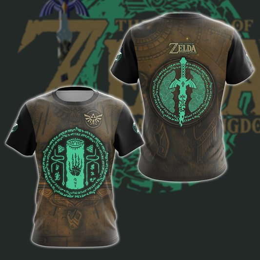 The Legend of Zelda: Tears of the Kingdom Video Game 3D All Over Printed T-shirt Tank Top Zip Hoodie Pullover Hoodie Hawaiian Shirt Beach Shorts Jogger T-shirt