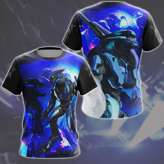 Halo Sangheili (Elite) Video Game All Over Printed T-shirt Tank Top Zip Hoodie Pullover Hoodie Hawaiian Shirt Beach Shorts Joggers