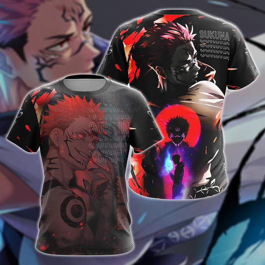 Jujutsu Kaisen 3D All Over Print T-shirt Tank Top Zip Hoodie Pullover Hoodie Hawaiian Shirt Beach Shorts Jogger T-shirt
