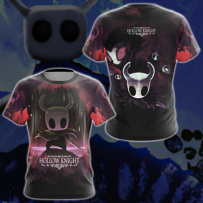 Hollow Knight Video Game 3D All Over Printed T-shirt Tank Top Zip Hoodie Pullover Hoodie Hawaiian Shirt Beach Shorts Jogger T-shirt