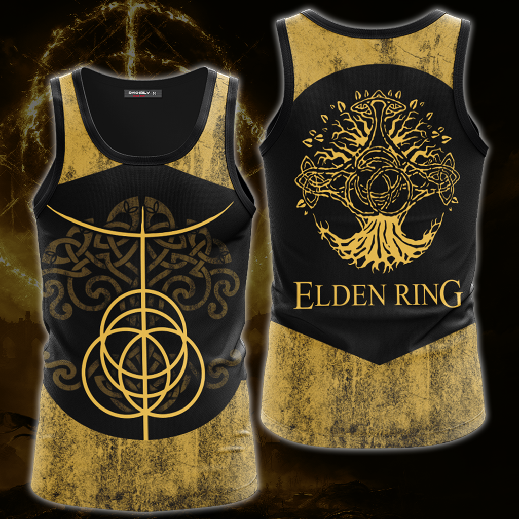 Elden Ring 3D All Over Print T-shirt Tank Top Zip Hoodie Pullover Hoodie Hawaiian Shirt Beach Shorts Jogger Tank Top