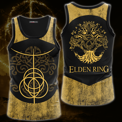 Elden Ring 3D All Over Print T-shirt Tank Top Zip Hoodie Pullover Hoodie Hawaiian Shirt Beach Shorts Jogger Tank Top