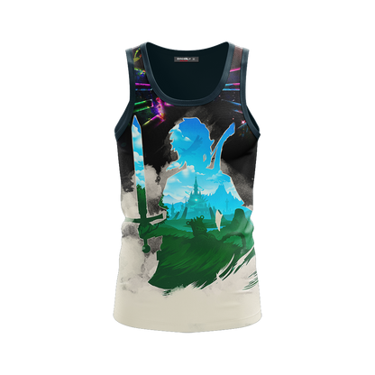 Link The Legend of Zelda All Over Print T-shirt Tank Top Zip Hoodie Pullover Hoodie