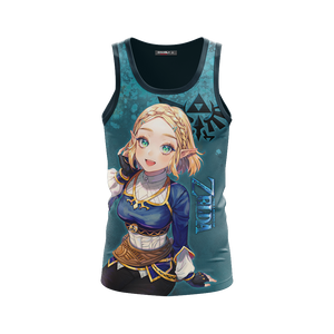 Princess Zelda The Legend of Zelda All Over Print T-shirt Zip Hoodie Pullover Hoodie   