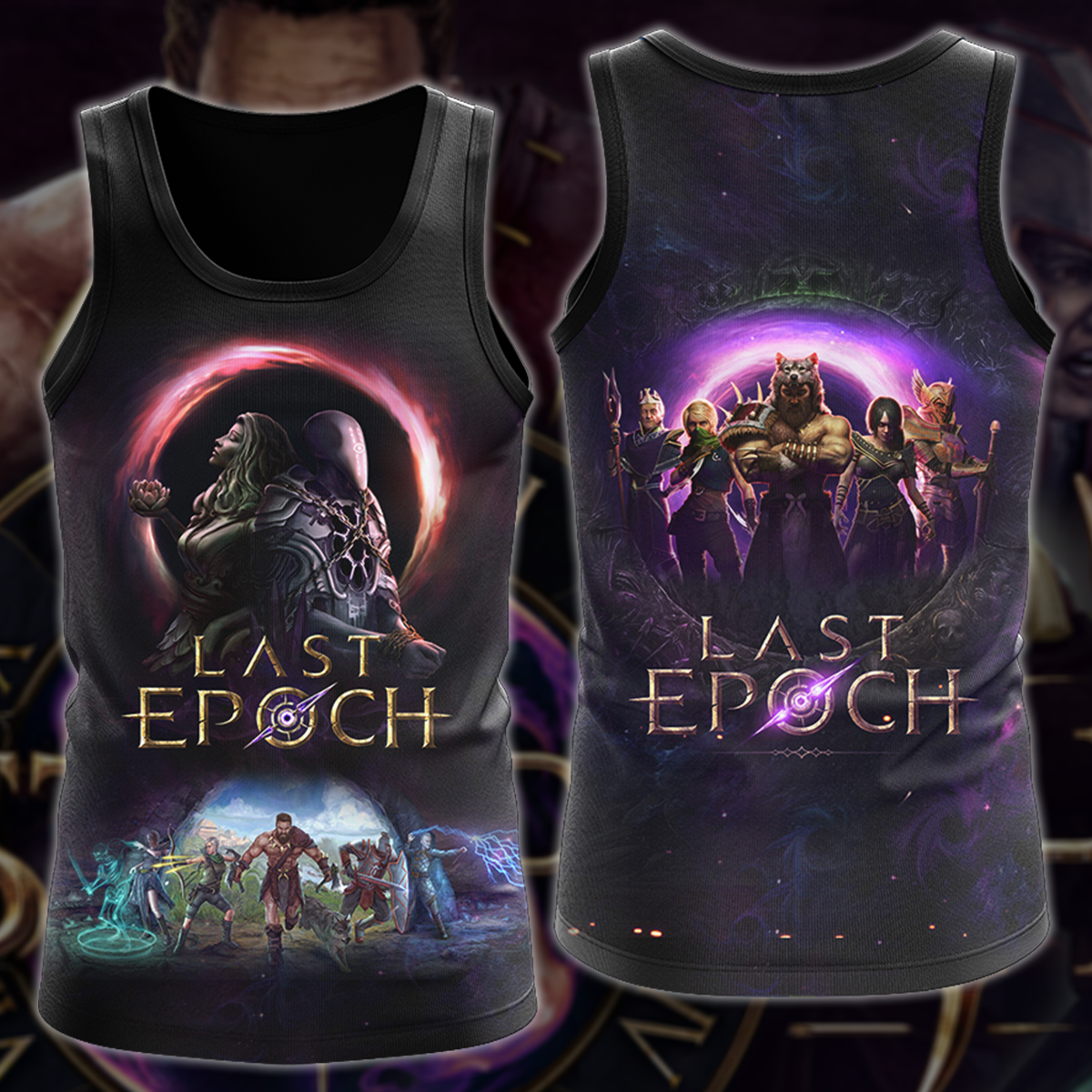 Last Epoch Video Game 3D All Over Printed T-shirt Tank Top Zip Hoodie Pullover Hoodie Hawaiian Shirt Beach Shorts Jogger Tank Top