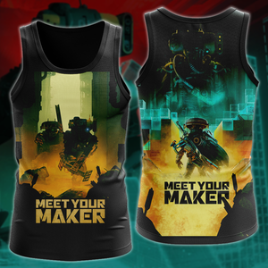 Meet Your Maker Video Game 3D All Over Printed T-shirt Tank Top Zip Hoodie Pullover Hoodie Hawaiian Shirt Beach Shorts Jogger Tank Top S 