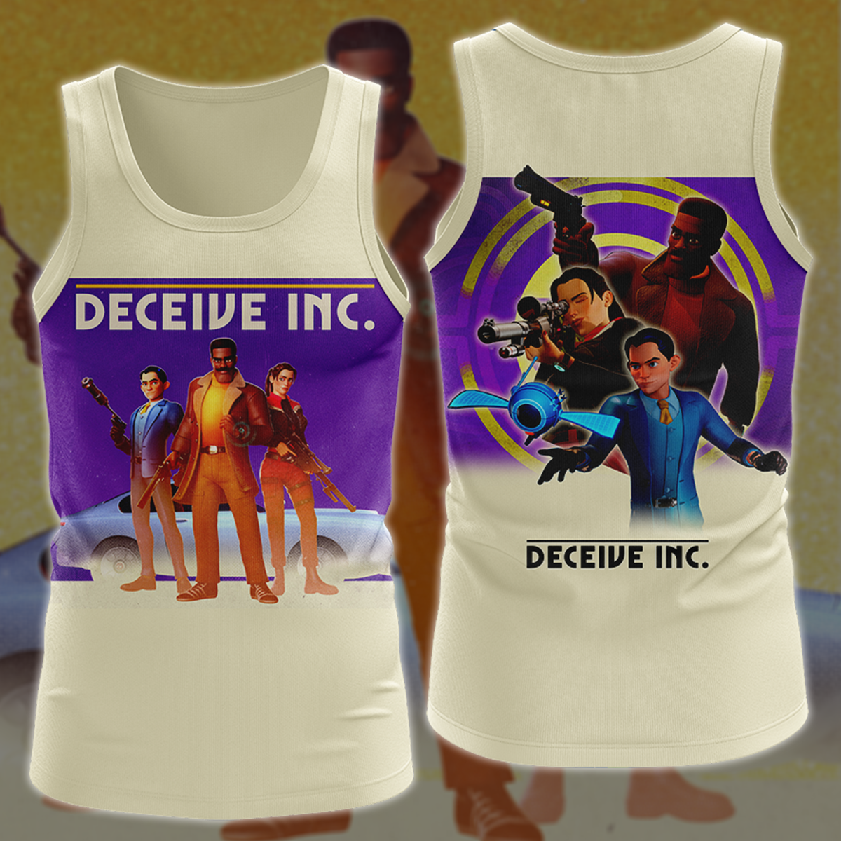 Deceive Inc Video Game 3D All Over Printed T-shirt Tank Top Zip Hoodie Pullover Hoodie Hawaiian Shirt Beach Shorts Jogger Tank Top