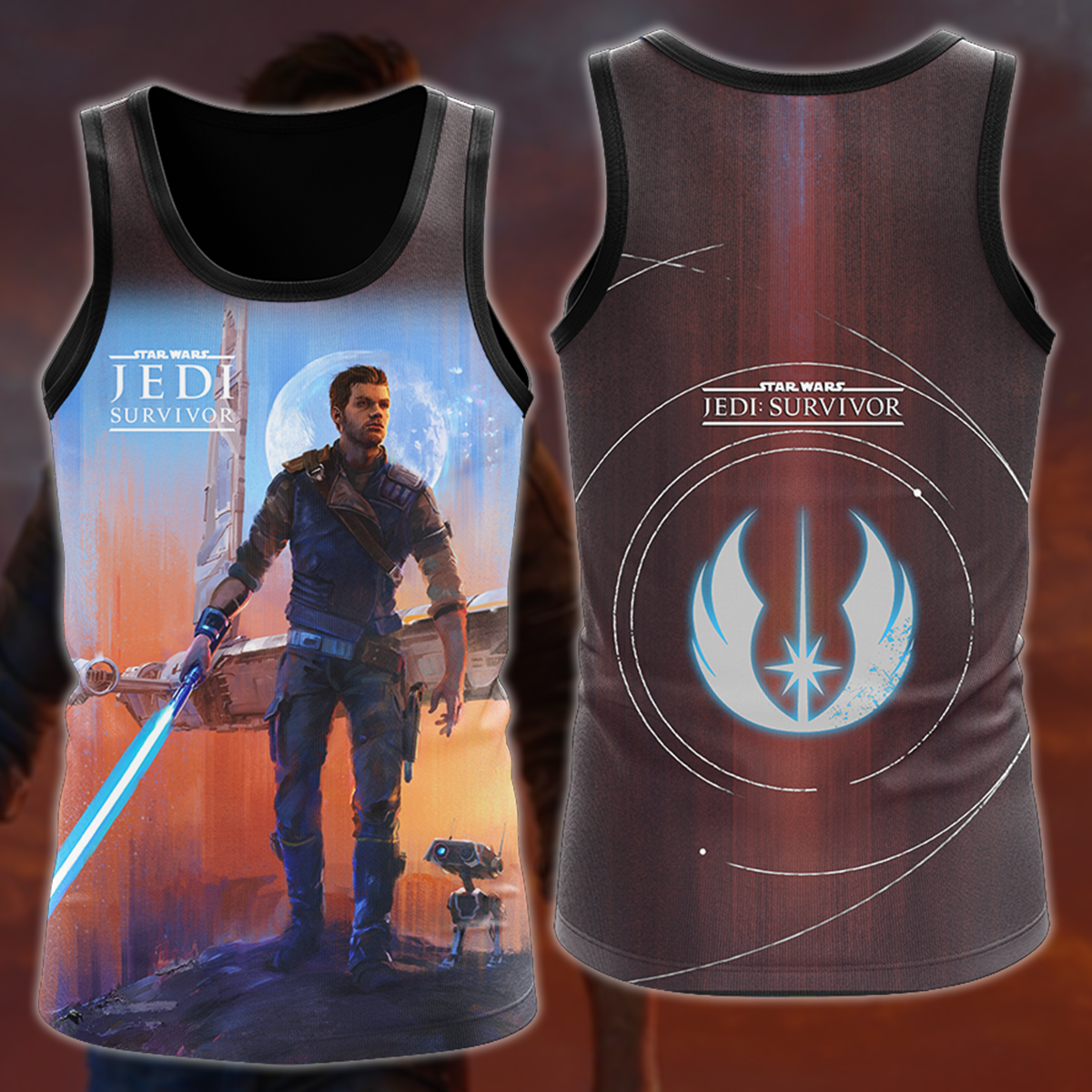 Star Wars Jedi Survivor Video Game 3D All Over Printed T-shirt Tank Top Zip Hoodie Pullover Hoodie Hawaiian Shirt Beach Shorts Jogger Tank Top