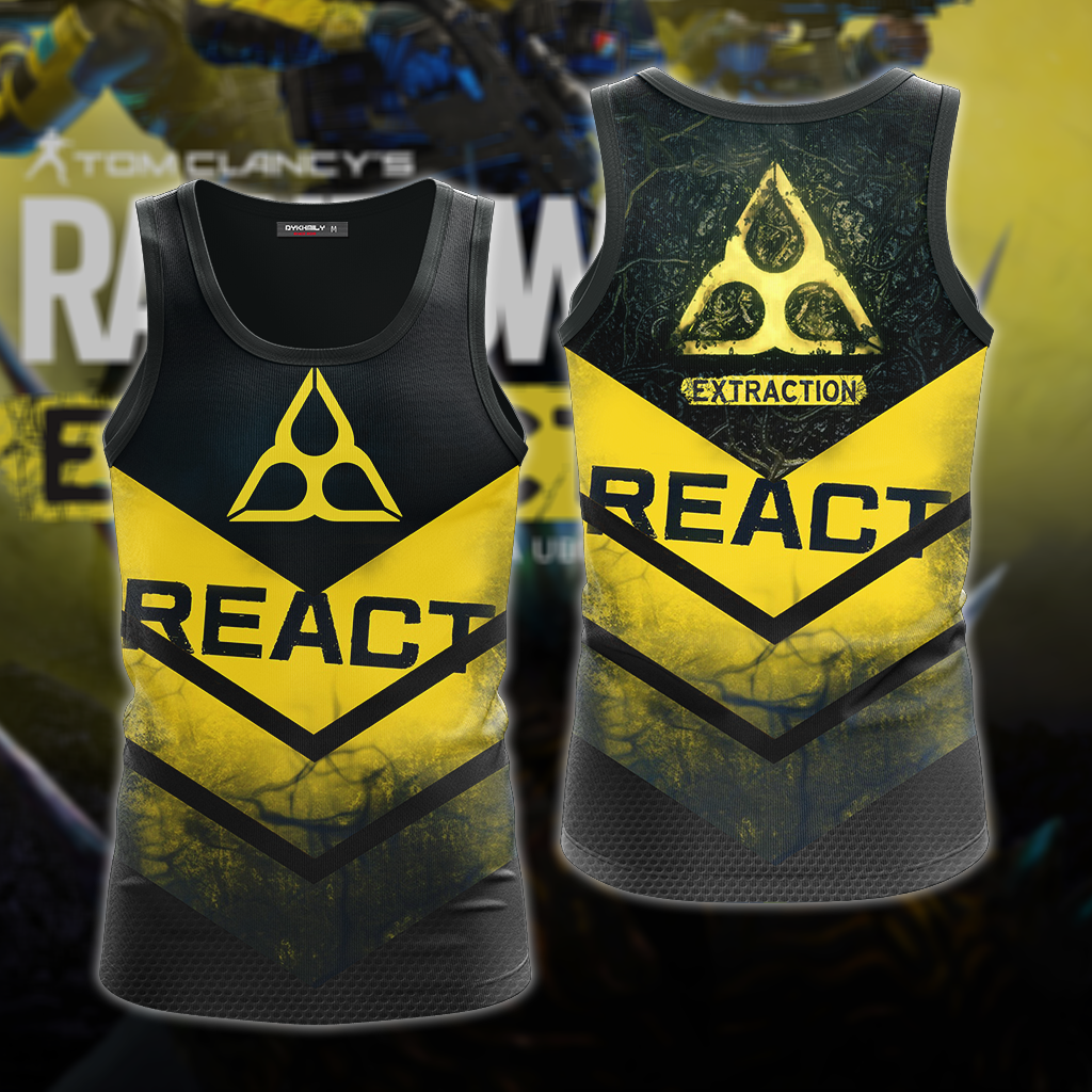 Tom Clancy Rainbow Six Extraction All Over Print T-shirt Tank Top Zip Hoodie Pullover Hoodie Hawaiian Shirt Beach Shorts Jogger Tank Top