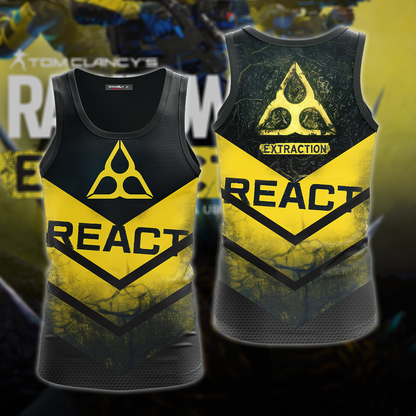 Tom Clancy Rainbow Six Extraction All Over Print T-shirt Tank Top Zip Hoodie Pullover Hoodie Hawaiian Shirt Beach Shorts Jogger Tank Top