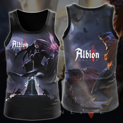 Albion Online Video Game 3D All Over Printed T-shirt Tank Top Zip Hoodie Pullover Hoodie Hawaiian Shirt Beach Shorts Jogger Tank Top