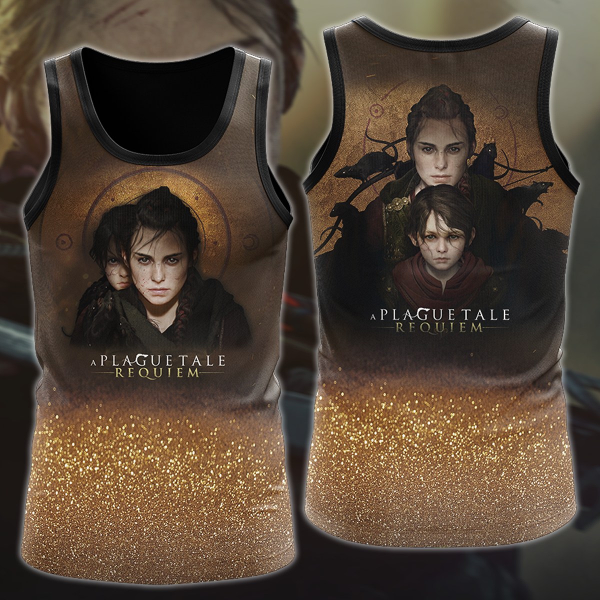 Plague Tale: Requiem Video Game 3D All Over Print T-shirt Tank Top Zip Hoodie Pullover Hoodie Hawaiian Shirt Beach Shorts Jogger Tank Top