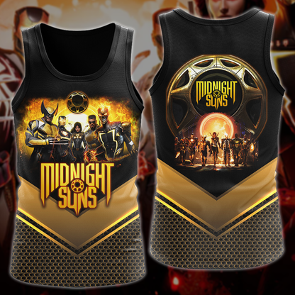 Midnight Suns Video Game 3D All Over Printed T-shirt Tank Top Zip Hoodie Pullover Hoodie Hawaiian Shirt Beach Shorts Jogger Tank Top